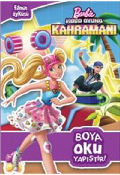 Barbie Video Oyunu Kahramanı Boya Oku Yapıştır Barbie Video Oyunu Kahramanı Boya Oku Yapıştır