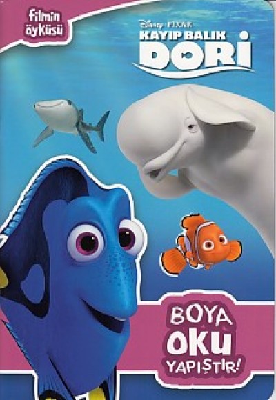 Disney Kayıp Balık Dori Boya Oku Yapıştır Disney Kayıp Balık Dori Boya Oku Yapıştır