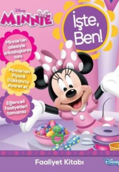 Disney Minnie İşte Ben - Faaliyet Kitabı Disney Minnie İşte Ben - Faaliyet Kitabı
