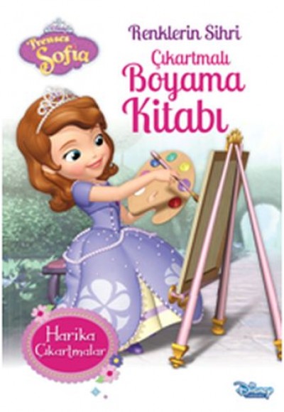 Disney Prenses Sofia Renklerin Sihri Çıkartmalı Boyama Kitabı Disney Prenses Sofia Renklerin Sihri Çıkartmalı Boyama Kitabı