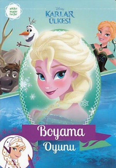 Disney Karlar Ülkesi - Boyama Oyunu Disney Karlar Ülkesi - Boyama Oyunu