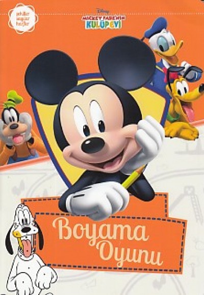 Mickey Fare'nin Kulüp Evi - Boyama Oyunu Mickey Fare'nin Kulüp Evi - Boyama Oyunu