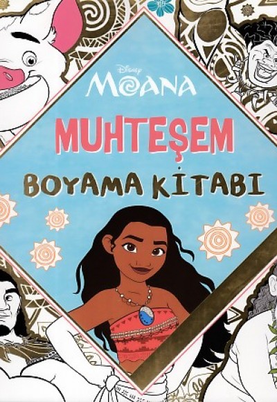 Moana Muhteşem Boyama Defteri Moana Muhteşem Boyama Defteri