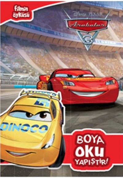 Arabalar 3 - Boya Oku Yapıştır Arabalar 3 - Boya Oku Yapıştır