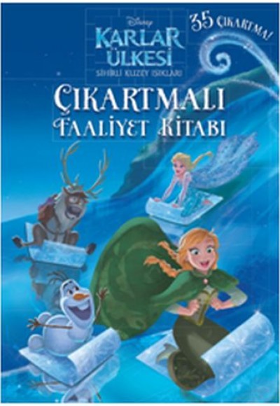 Karlar Ülkesi Sihirli Kuzey Işıkları - Çıkartmalı Faaliyet Karlar Ülkesi Sihirli Kuzey Işıkları - Çıkartmalı Faaliyet