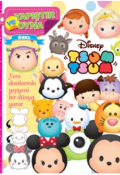 Tsum Tsum Yapıştır ve Oyna Tsum Tsum Yapıştır ve Oyna