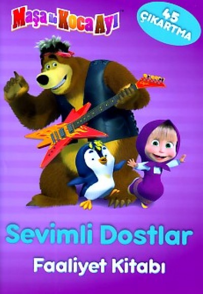 Maşa ile Koca Ayı Sevimli Dostlar Faaliyet Kitabı Maşa ile Koca Ayı Sevimli Dostlar Faaliyet Kitabı