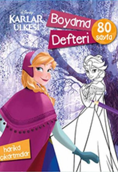 Karlar Ülkesi Boyama Defteri Karlar Ülkesi Boyama Defteri