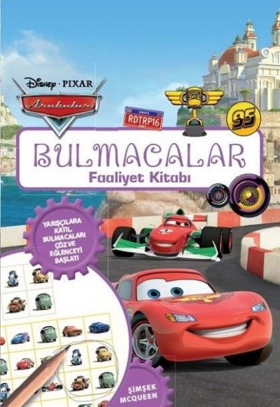 Arabalar - Bulmacalar Faaliyet Kitabı Arabalar - Bulmacalar Faaliyet Kitabı