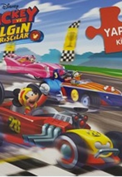 Disney Mickey Mouse ve Çılgın Yarışçılar-Yapboz Kitabı Disney Mickey Mouse ve Çılgın Yarışçılar-Yapboz Kitabı