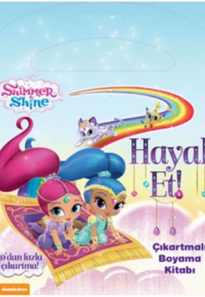 Shimmer Shine Hayal Et Çıkartmalı Boyama Kitabı Shimmer Shine Hayal Et Çıkartmalı Boyama Kitabı