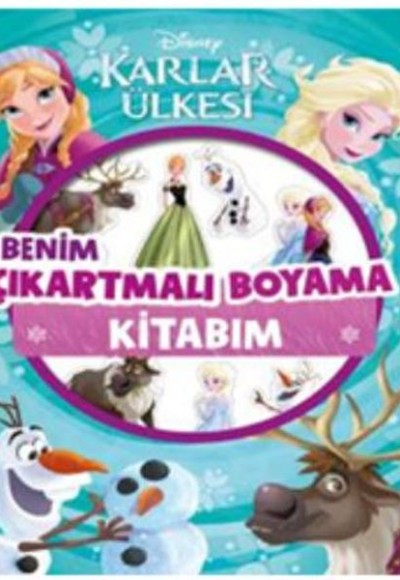 Disney Karlar Ülkesi Benim Çıkartmalı Boyama Kitabım