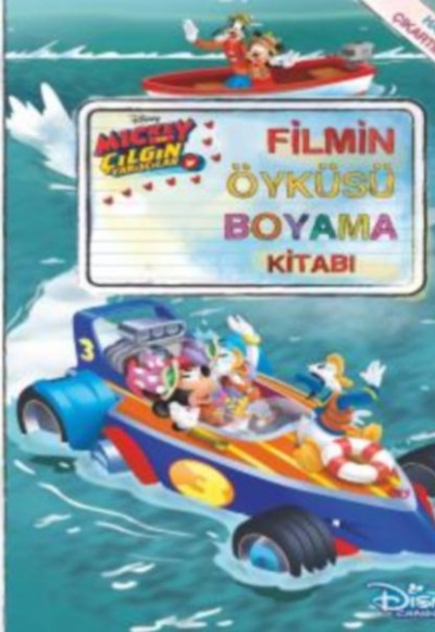 Mickey Çılgın Yarışçılar - Filmin Öyküsü Boyama Kitabı Mickey Çılgın Yarışçılar - Filmin Öyküsü Boyama Kitabı