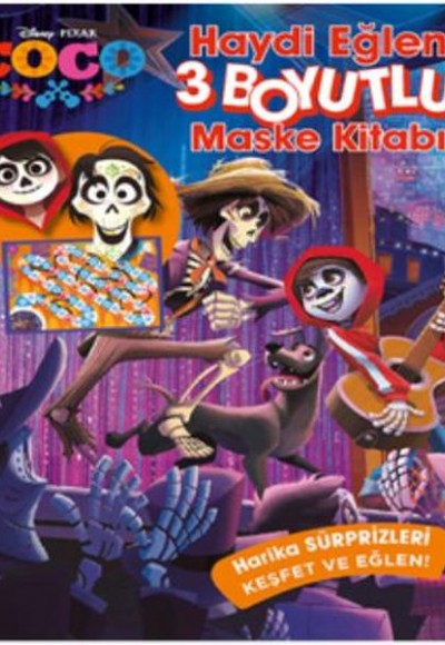 Disney Coco Haydi Eğlen 3 Boyutlu Maske Kitabı Disney Coco Haydi Eğlen 3 Boyutlu Maske Kitabı