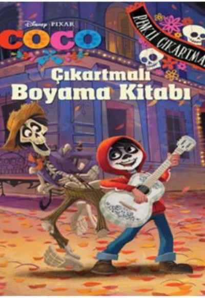 Disney Coco Çıkartmalı Boyama Kitabı Disney Coco Çıkartmalı Boyama Kitabı