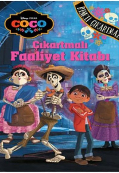 Disney Coco Çıkartmalı Faaliyet Kitabı Disney Coco Çıkartmalı Faaliyet Kitabı