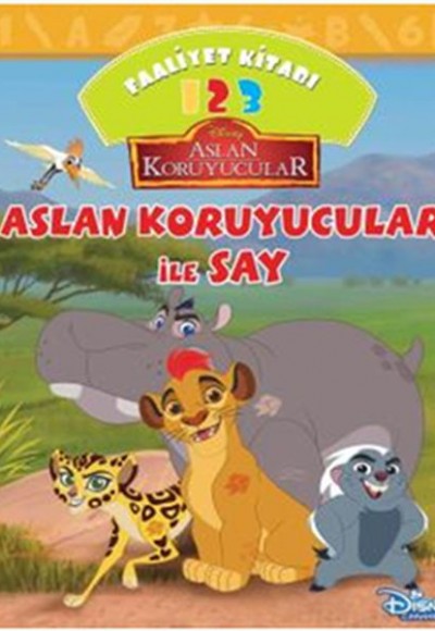 Disney Aslan Koruyucular İle Say Faaliyet Kitabı Disney Aslan Koruyucular İle Say Faaliyet Kitabı
