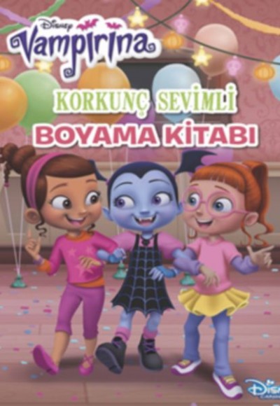 Disney Vampirina Korkunç Sevimli Boyama Kitabı Disney Vampirina Korkunç Sevimli Boyama Kitabı