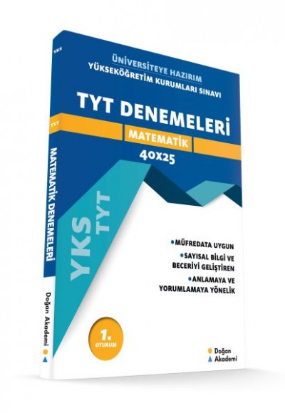 Doğan Akademi TYT Matematik Denemeleri Doğan Akademi TYT Matematik Denemeleri