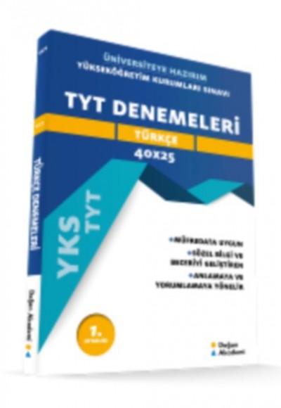 Doğan Akademi TYT Türkçe Denemeleri Doğan Akademi TYT Türkçe Denemeleri