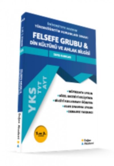 Doğan Akademi TYT-AYT Felsefe Grubu - Din Kültürü ve Ahlak Bilgisi Soru Bankası Doğan Akademi TYT-AYT Felsefe Grubu - Din Kültürü ve Ahlak Bilgisi Soru Bankası