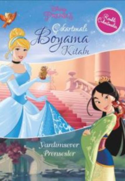 Disney Prenses Çıkartmalı Boyama Kitabı Yardımsever Prensesler Disney Prenses Çıkartmalı Boyama Kitabı Yardımsever Prensesler