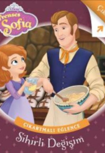 Disney Prenses Sofia Sihirli Değişim - Çıkartmalı Eğlence Disney Prenses Sofia Sihirli Değişim - Çıkartmalı Eğlence