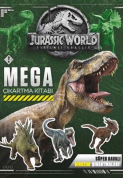 Jurassic World - Mega Çıkartma Kitabı Jurassic World - Mega Çıkartma Kitabı