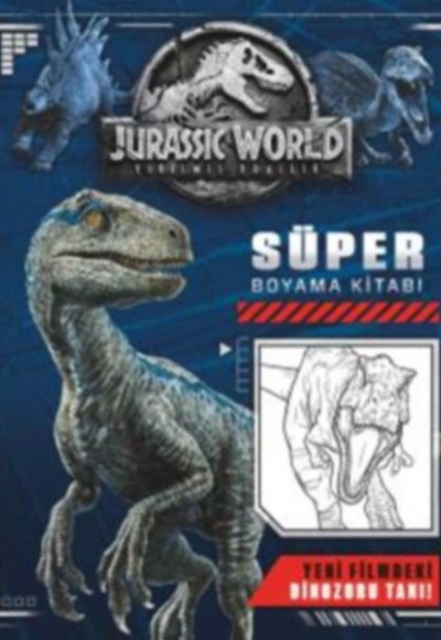 Jurassic World - Süper Boyama Kitabı Jurassic World - Süper Boyama Kitabı