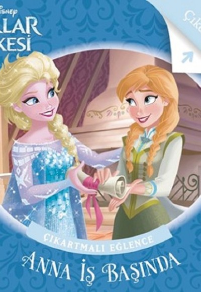 Disney Karlar Ülkesi-Anna İş Başında Çıkartmalı Eğlence Disney Karlar Ülkesi-Anna İş Başında Çıkartmalı Eğlence