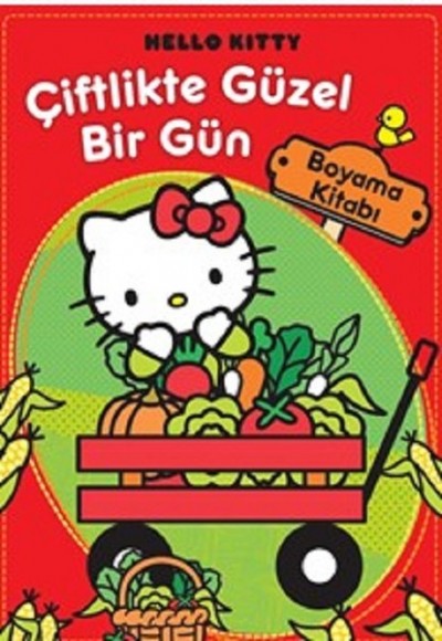 Hello Kitty Çiftlikte Güzel Bir Gün Boyama Kitabı Hello Kitty Çiftlikte Güzel Bir Gün Boyama Kitabı