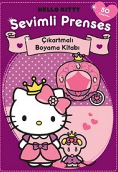Hello Kitty Sevimli Prenses Çıkartmalı Boyama Kitabı Hello Kitty Sevimli Prenses Çıkartmalı Boyama Kitabı