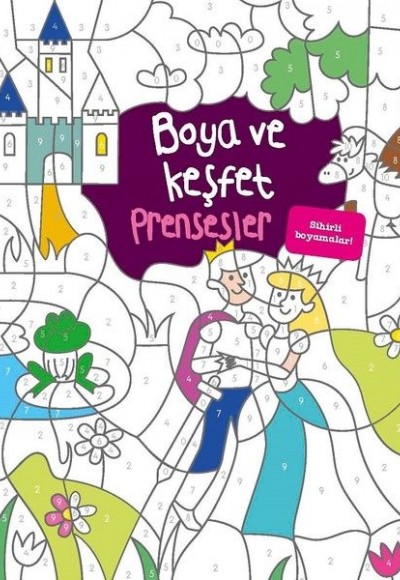 Boya ve Keşfet-Prensesler Boya ve Keşfet-Prensesler