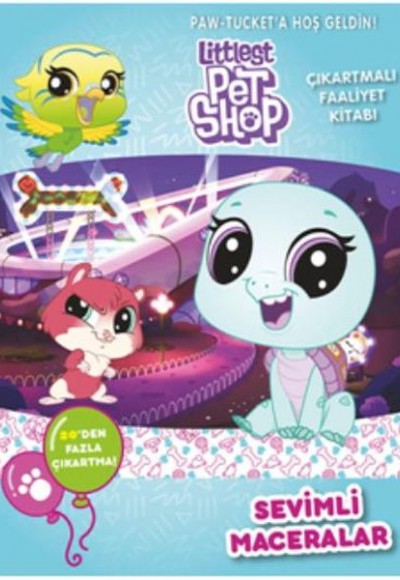 Little Pet Shop Sevimli Maceralar Çıkartmalı Faaliyet Little Pet Shop Sevimli Maceralar Çıkartmalı Faaliyet