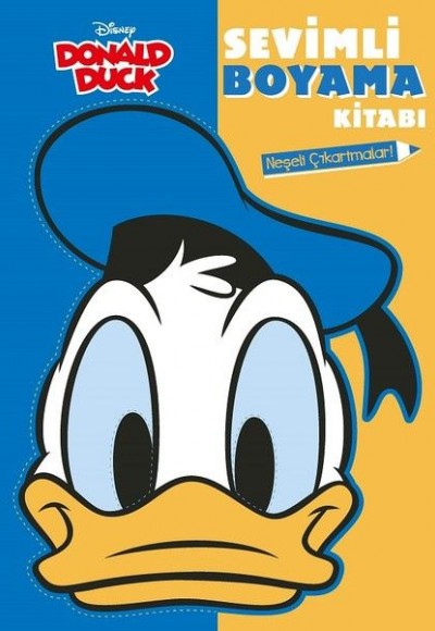 Disney Donald Duck-Sevimli Boyama Kitabı Disney Donald Duck-Sevimli Boyama Kitabı