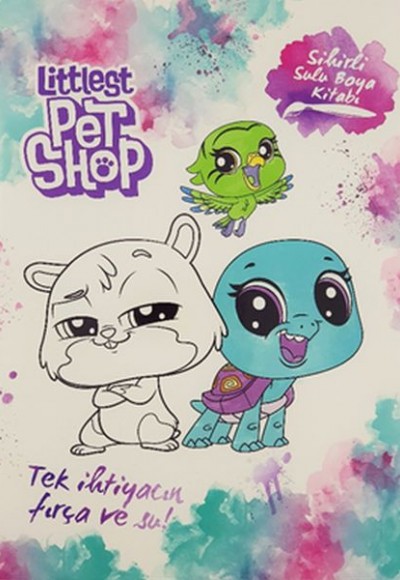 Littlest Pet Shop Sihirli Sulu Boya Kitabı Littlest Pet Shop Sihirli Sulu Boya Kitabı