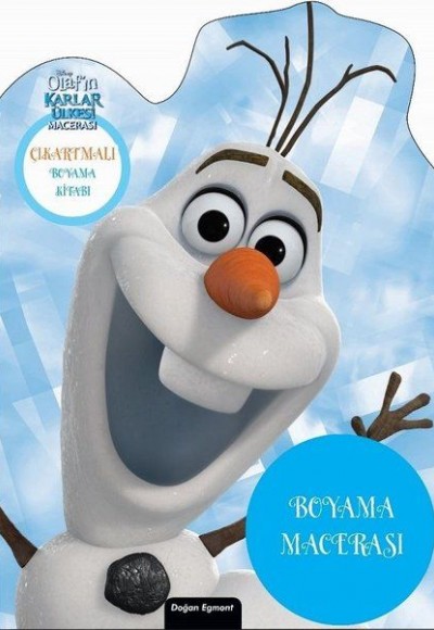 Karlar Ülkesi Olaf - Özel Kesimli Boyama Macerası Karlar Ülkesi Olaf - Özel Kesimli Boyama Macerası