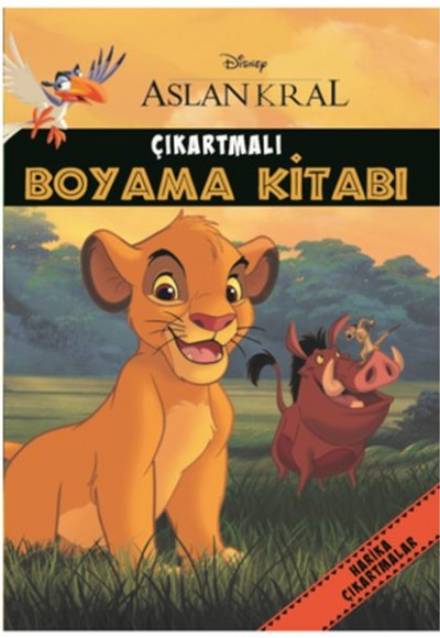 Disney - Aslan Kral Çıkartmalı Boyama Kitabı Disney - Aslan Kral Çıkartmalı Boyama Kitabı