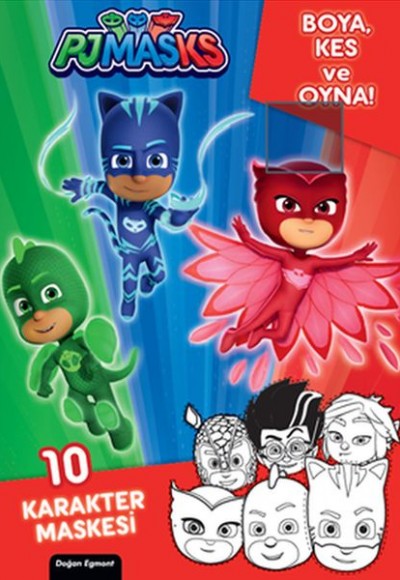 Pjmask Boya Kes ve Oyna Pjmask Boya Kes ve Oyna