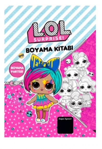 Lol Surprise Boyama Partisi Boyama Kitabı Lol Surprise Boyama Partisi Boyama Kitabı