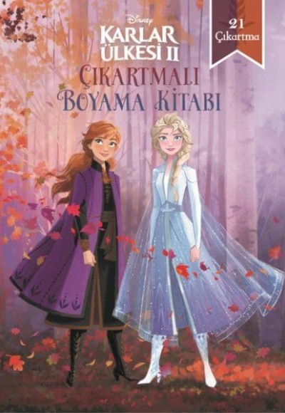 Disney Karlar Ülkesi 2 - Çıkartmalı Boyama Kitabı Disney Karlar Ülkesi 2 - Çıkartmalı Boyama Kitabı