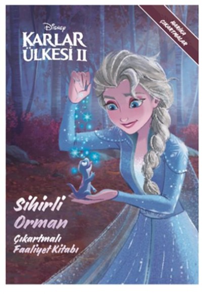 Disney Karlar Ülkesi 2 - Sihirli Orman Çıkartmalı Faaliyet Kitabı Disney Karlar Ülkesi 2 - Sihirli Orman Çıkartmalı Faaliyet Kitabı