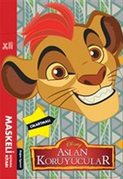 Disney Aslan Koruyucular - Maskeli Boyama Kitabı Disney Aslan Koruyucular - Maskeli Boyama Kitabı