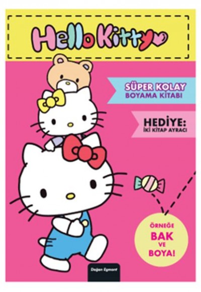 Hello Kitty Süper Kolay Boyama Kitabı Hello Kitty Süper Kolay Boyama Kitabı