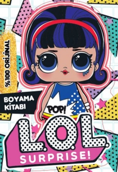 Lol Surprise Popheart Boyama Kitabı Lol Surprise Popheart Boyama Kitabı