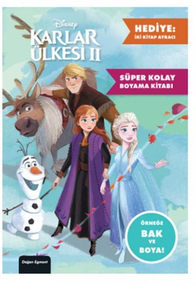 Disney Karlar Ülkesi 2 - Süper Kolay Boyama Kitabı Disney Karlar Ülkesi 2 - Süper Kolay Boyama Kitabı