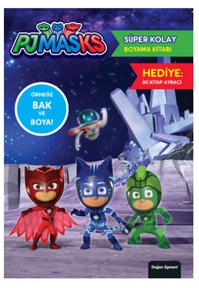 Pjmasks Süper Kolay Boyama Kitabı Pjmasks Süper Kolay Boyama Kitabı
