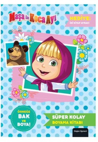 Maşa ile Koca Ayı Süper Kolay Boyama Kitabı Maşa ile Koca Ayı Süper Kolay Boyama Kitabı