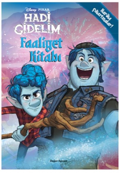 Disney Pixar Hadi Gidelim Çıkartmalı Faaliyet Kitabı Disney Pixar Hadi Gidelim Çıkartmalı Faaliyet Kitabı