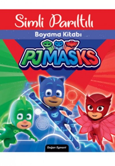 Pjmasks Simli Parıltılı Boyama Kitabı Pjmasks Simli Parıltılı Boyama Kitabı